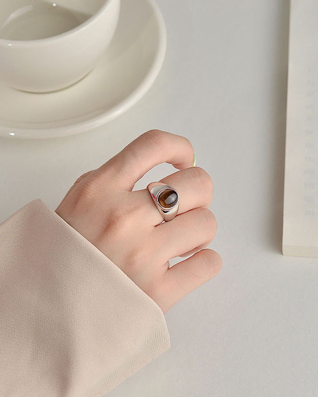 Tiger's Eye Ring
