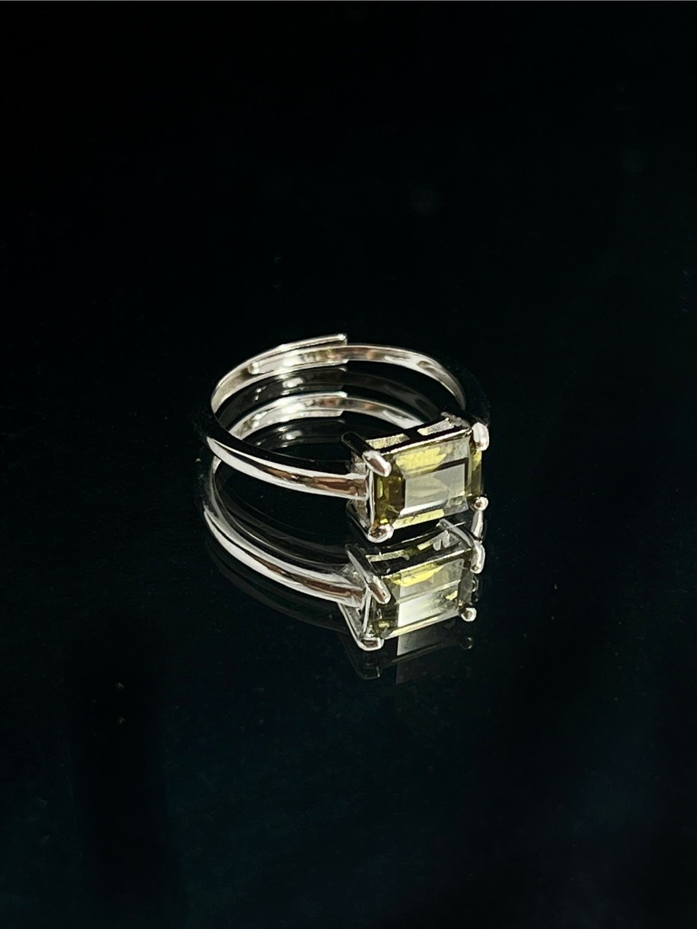 Green Tourmaline Ring