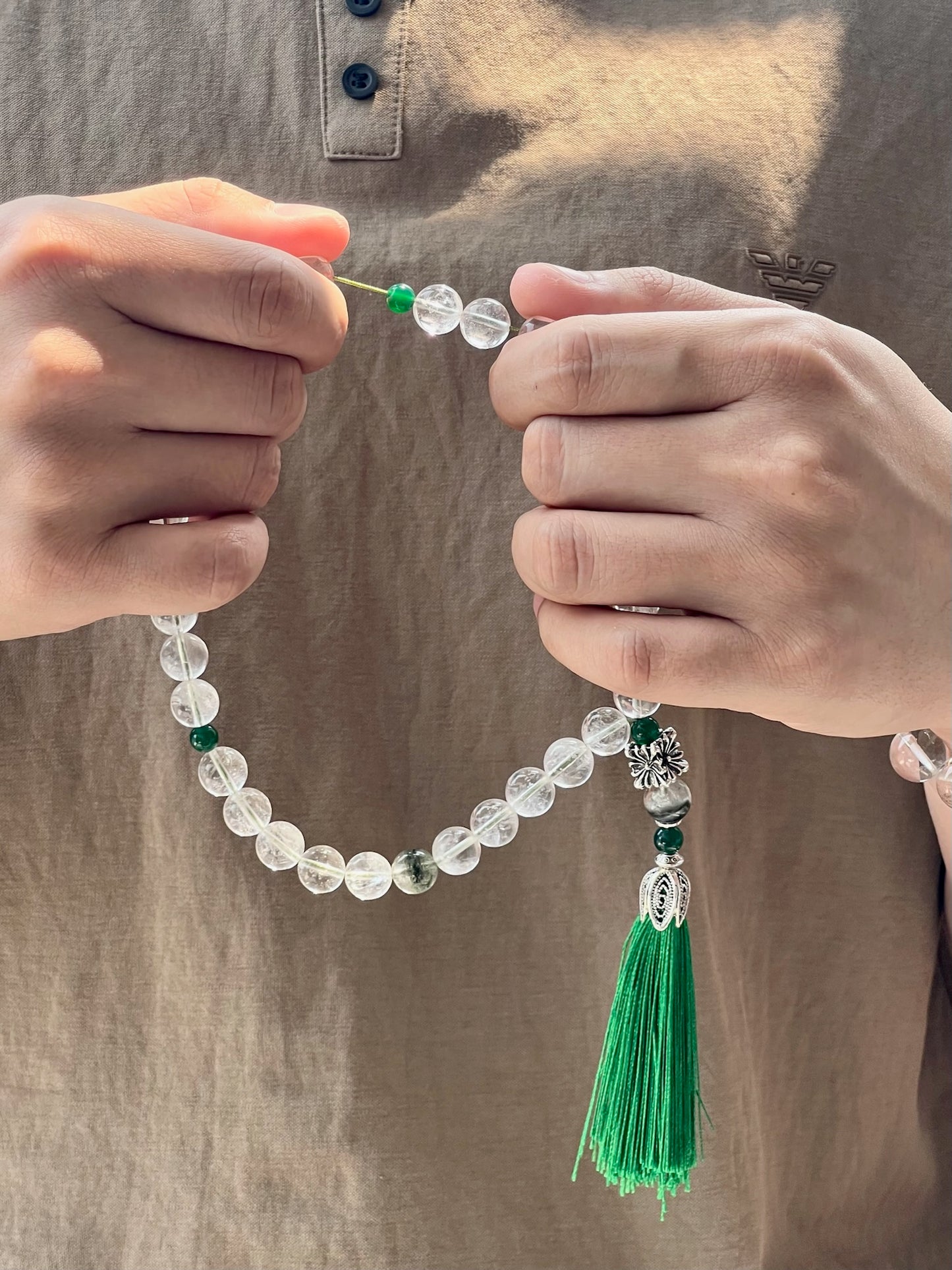 "Medina" - Emerald Serenity