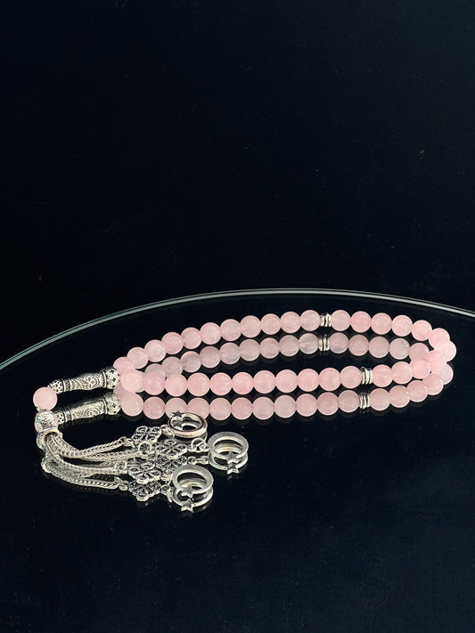 Rose Quartz Rosary –  Love & Compassion